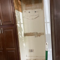 Before of pantry closet. Before of pantry closet.