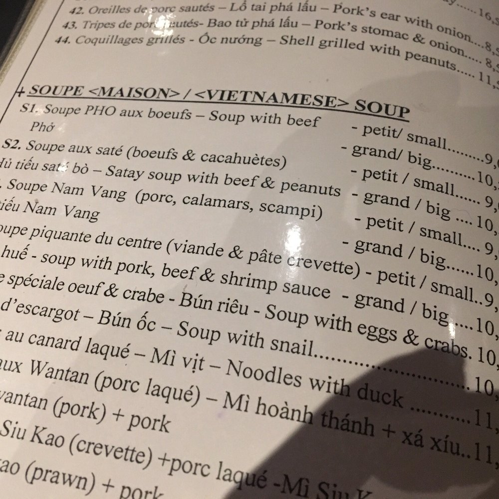Thiên Long - Pho Menu - Vietnamese Near Me - Brussels, BRU Thiên Long - Pho Menu - Vietnamese Near Me - Brussels, BRU