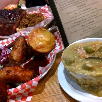 Redsmoke Barbeque - Great choice Whole Smoked Wings and bowl of Gumbo so delicious - Bars Near Me - Detroit, Michigan Redsmoke Barbeque - Great choice Whole Smoked Wings and bowl of Gumbo so delicious - Bars Near Me - Detroit, Michigan