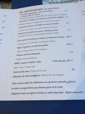 Menu photo 7 Amb Trellat València, V
