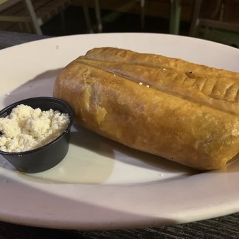 Estrellita Poblana - Huge Chicken Chimichanga! I took half home because of the huge portions. - Mexican Near Me - Bronx, New York Estrellita Poblana - Huge Chicken Chimichanga! I took half home because of the huge portions. - Mexican Near Me - Bronx, New York
