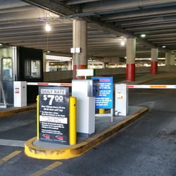 MBTA - Alewife Station - Entrance to parking lot.