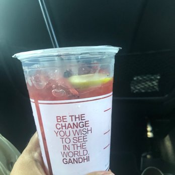 7 Leaves Cafe - Strawberry Hibiscus Tea - Coffee & Tea Near Me - Irvine, California