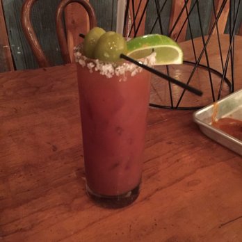 Neighbor's Kitchen & Yard - Spicy Bloody Mary goes well with pizza! - Pizza Near Me - Bastrop, Texas Neighbor's Kitchen & Yard - Spicy Bloody Mary goes well with pizza! - Pizza Near Me - Bastrop, Texas