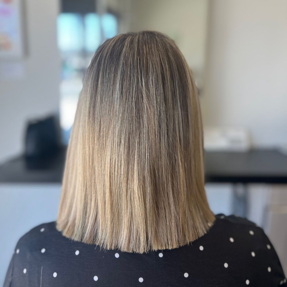 After hair extensions After hair extensions