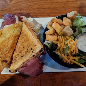 Buzz Inn Steakhouse - Reuben Sandwich w/ a Side Salad instead of Fries for $10.99. - Steakhouses Near Me - Lake Stevens, Washington Buzz Inn Steakhouse - Reuben Sandwich w/ a Side Salad instead of Fries for $10.99. - Steakhouses Near Me - Lake Stevens, Washington