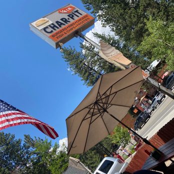 Char-Pit - Outdoor seating was a great way to enjoy our meal and watch the Tahoe scene. - American Near Me - Kings Beach, California Char-Pit - Outdoor seating was a great way to enjoy our meal and watch the Tahoe scene. - American Near Me - Kings Beach, California