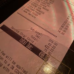 Surprise added fee to the check... is this even necessary? Surprise added fee to the check... is this even necessary?