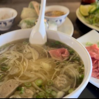 AL PHO - Meatball Phõ Add rare beef, fresh spring rolls. - Vietnamese Near Me - Santa Maria, California AL PHO - Meatball Phõ Add rare beef, fresh spring rolls. - Vietnamese Near Me - Santa Maria, California