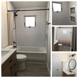Renovated bathroom Renovated bathroom