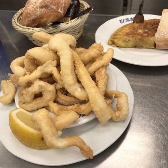 El Brillante - meaty calamari - Spanish Near Me - Madrid, M El Brillante - meaty calamari - Spanish Near Me - Madrid, M