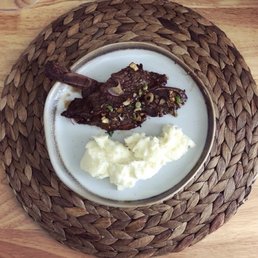 Korean style short rib & mashed potatoes Korean style short rib & mashed potatoes