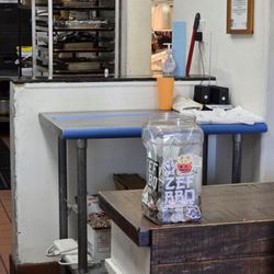 ZEF BBQ - They now have fancy beepers to alert you when you're order is ready.  Also you can tip online or with cash.