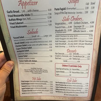Paisano's Italian Cafe - Menu - Pizza Near Me - Benbrook, Texas