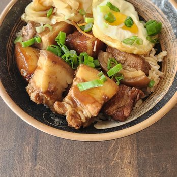 Good Chef Restaurant - Pork Belly Rice Bowl - Asian Fusion Near Me - Miami, Florida Good Chef Restaurant - Pork Belly Rice Bowl - Asian Fusion Near Me - Miami, Florida