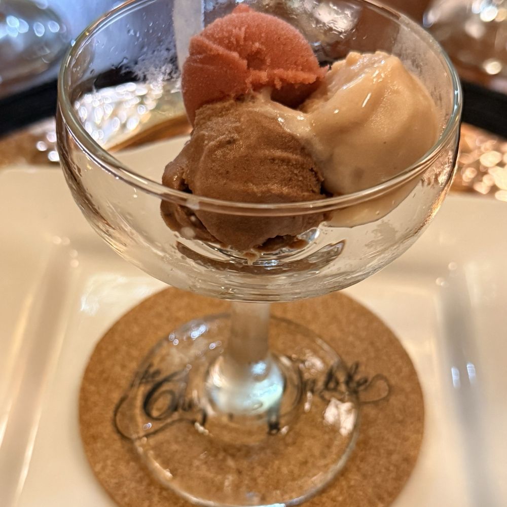 Assorted sorbet