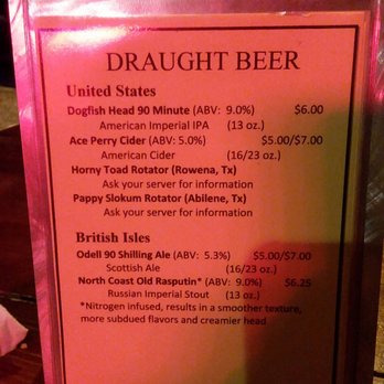 Zero One Ale House - Breweries Near Me - San Angelo, Texas Zero One Ale House - Breweries Near Me - San Angelo, Texas