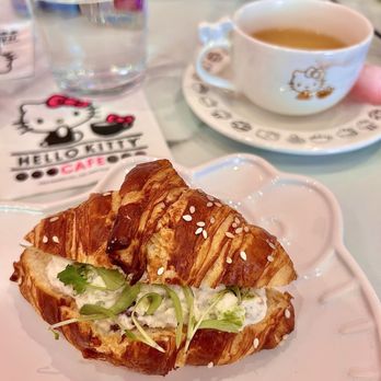 Hello Kitty Cafe - Chicken Salad - Themed Cafes Near Me - Santa Clara, California