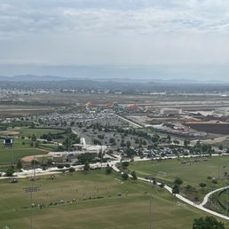 Picture from up high - pretty cool