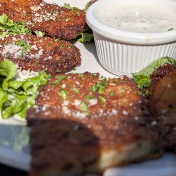 Art's Place - Closer look at fried zucchini - New American Near Me - Rohnert Park, California Art's Place - Closer look at fried zucchini - New American Near Me - Rohnert Park, California