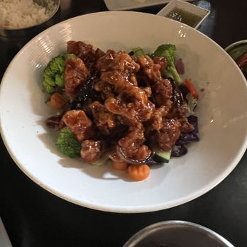 Karma Asian - Spicy Orange Peel Wok Dinner - Asian Fusion Near Me - Denver, Colorado