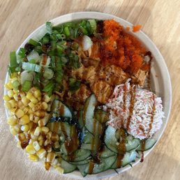 Charred Salmon Bowl