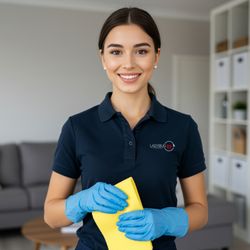 Ladybug Cleaning - employee front view