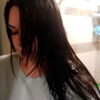 Brazilian Blowout 4 Less - Wet after first wash (front) *Jennifer* - Blow Dry/Out Services Near Me Brazilian Blowout 4 Less - Wet after first wash (front) *Jennifer* - Blow Dry/Out Services Near Me