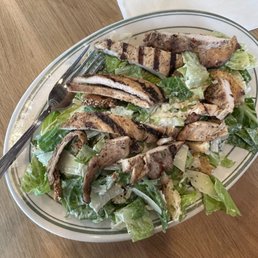 Caesar salad with grilled chicken Caesar salad with grilled chicken