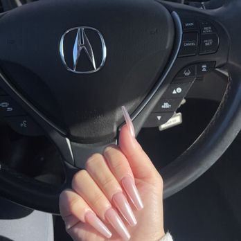 Pro Nails & Spa - iridescent/chrome pink gelx - Nail Salons Near Me - Costa Mesa, California