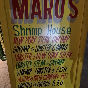 Maro's Shrimp House - Seafood Near Me - Cabo San Lucas, BCS