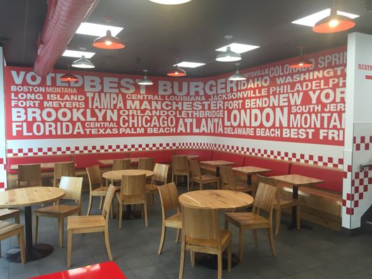 Five Guys Burgers and Fries Newcastle by null