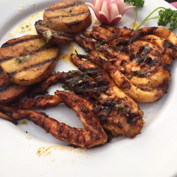 La Parrilla - Grilled octopus! - Mexican Near Me - Cancún, ROO