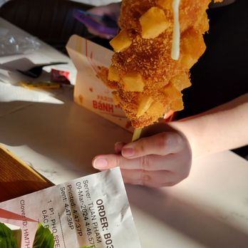 Paris Banh Mi - Glendale - Potato half and half Korean corn dog - Bubble Tea Near Me - Glendale, Arizona Paris Banh Mi - Glendale - Potato half and half Korean corn dog - Bubble Tea Near Me - Glendale, Arizona