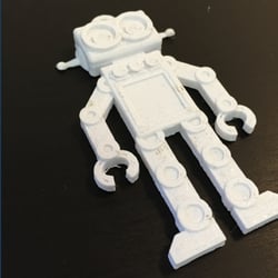 J6 Designs - 3D printed toy robot