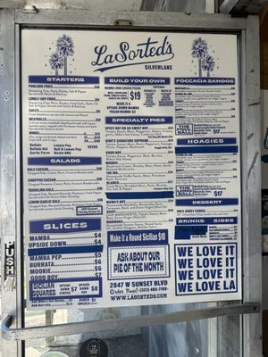 Menu photo 2 LaSorted's Los Angeles, CA