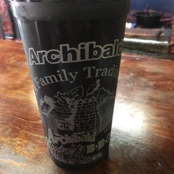 Archibald's BBQ - New cups - Barbeque Near Me - Northport, Alabama