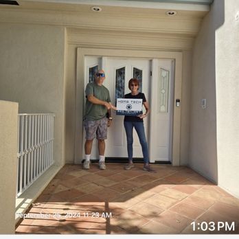 Hometech Construction and Development - Freshly power washed entry and house - General Contractors Near Me Hometech Construction and Development - Freshly power washed entry and house - General Contractors Near Me