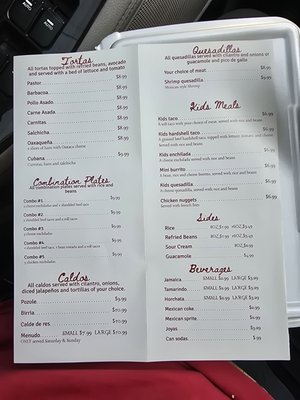 Menu photo 2 California Taco Shop Freeport, TX Menu photo 2 California Taco Shop Freeport, TX