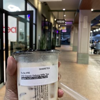 Sharetea - Classic Milk Tea (oolong) - Bubble Tea Near Me - Honolulu, Hawaii