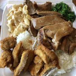 Chicken combo plate