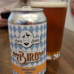 Sophie's BBQ - Bald Birds Brewing Company - Oktobirdfest: Märzen-style Lager (5.0% ABV)