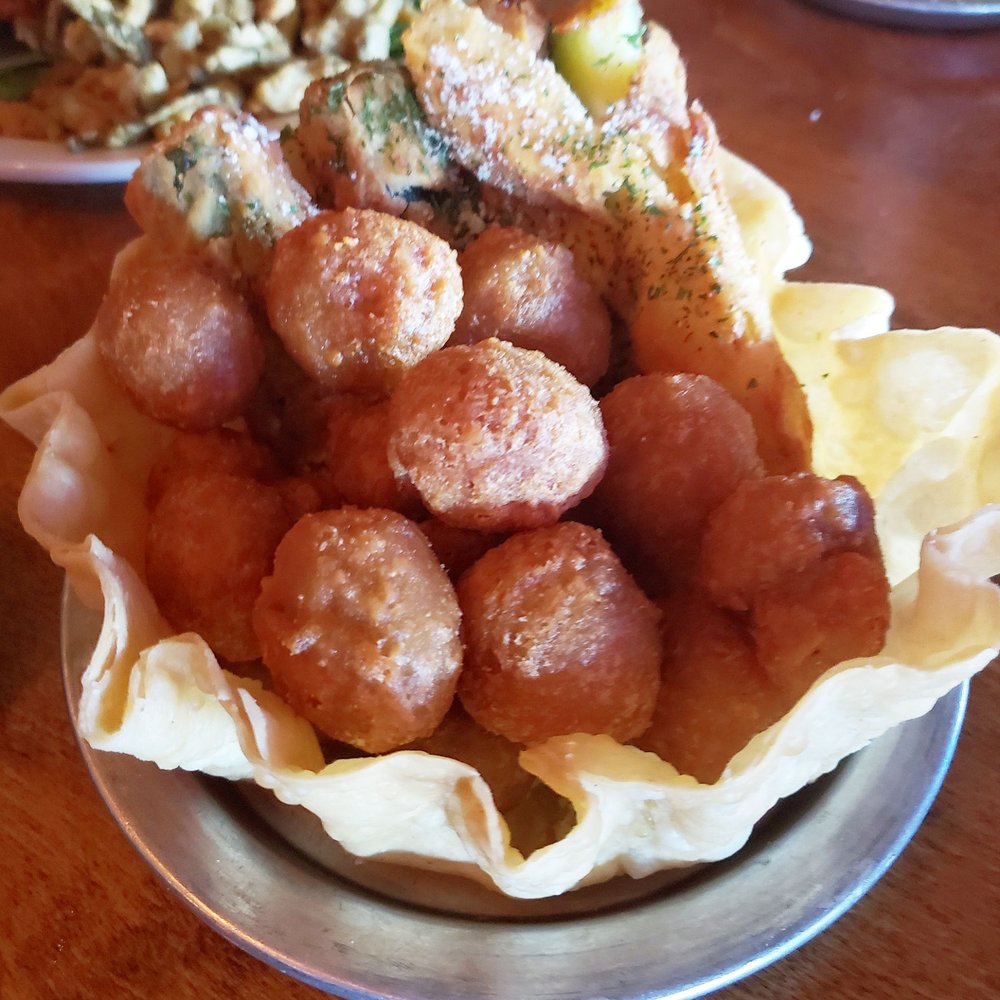 Rustler's Rooste - Fried mushrooms and zucchini logs. - Steakhouses Near Me - Phoenix, Arizona Rustler's Rooste - Fried mushrooms and zucchini logs. - Steakhouses Near Me - Phoenix, Arizona