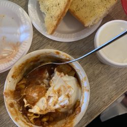 Proffitt's Porch - Taco soup with garlic bread