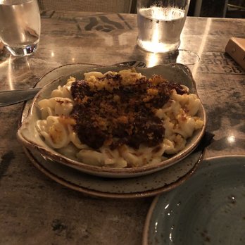 Tavern & Table - Burnt ends Mac and cheese appetizer. Too large for an appetizer. Price, too. - New American Near Me - Mt. Pleasant, South Carolina Tavern & Table - Burnt ends Mac and cheese appetizer. Too large for an appetizer. Price, too. - New American Near Me - Mt. Pleasant, South Carolina