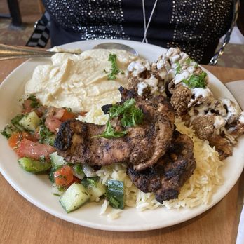 Aladdin's Eatery - Pittsburgh-Squirrel Hill - Genie's Combo Plate - Middle Eastern Near Me - Pittsburgh, Pennsylvania