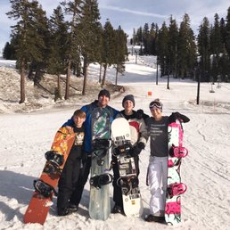 Rental board in 3rd to right, rental boots are theirs and fourth the right. Everything was great! Rental board in 3rd to right, rental boots are theirs and fourth the right. Everything was great!