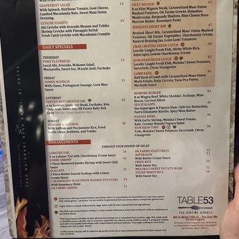 RumFire Poipu Beach - Menu - Seafood Near Me - Koloa, Hawaii