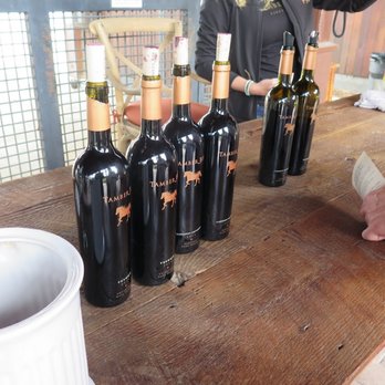 Tamber Bey Vineyards - lovely bottles -- malbecs  here are SO good - Wineries Near Me - Calistoga, California