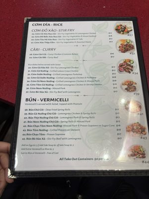 Menu photo 4 Pho Tan’s Vancouver, BC